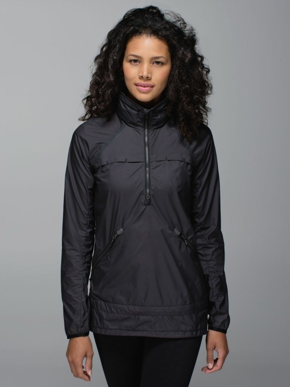 Retired Rare Lululemon Miss Misty Pullover Jacket Windbreaker Running Hooded